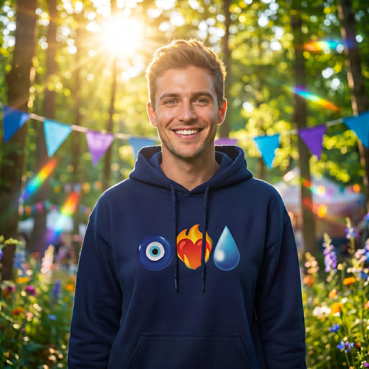Eye Heart Drip Logo Hoodie