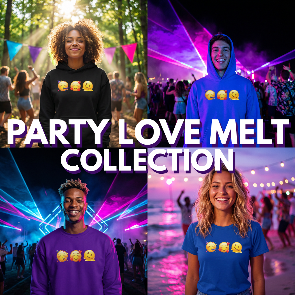 Party Love Melt Emoji Collection