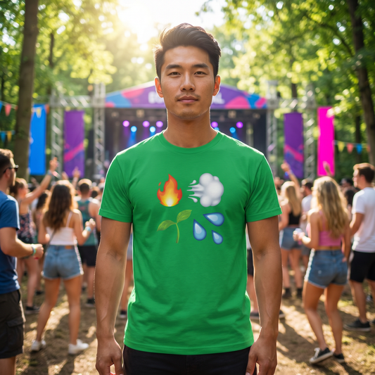 Four Elements Emojis Classic Tee