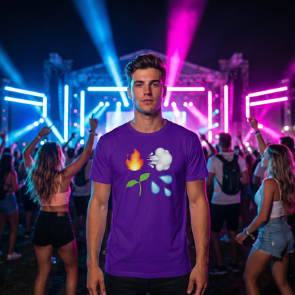 Four Elements Emojis Classic Tee