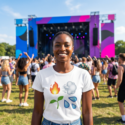 Four Elements Emojis Classic Tee