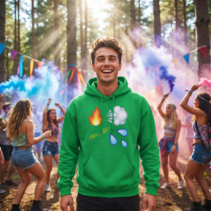 Four Elements Emojis Hoodie