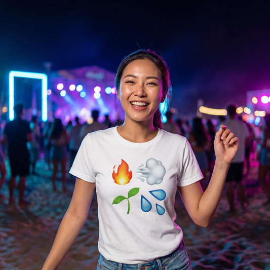 Four Elements Emojis Premium Tee