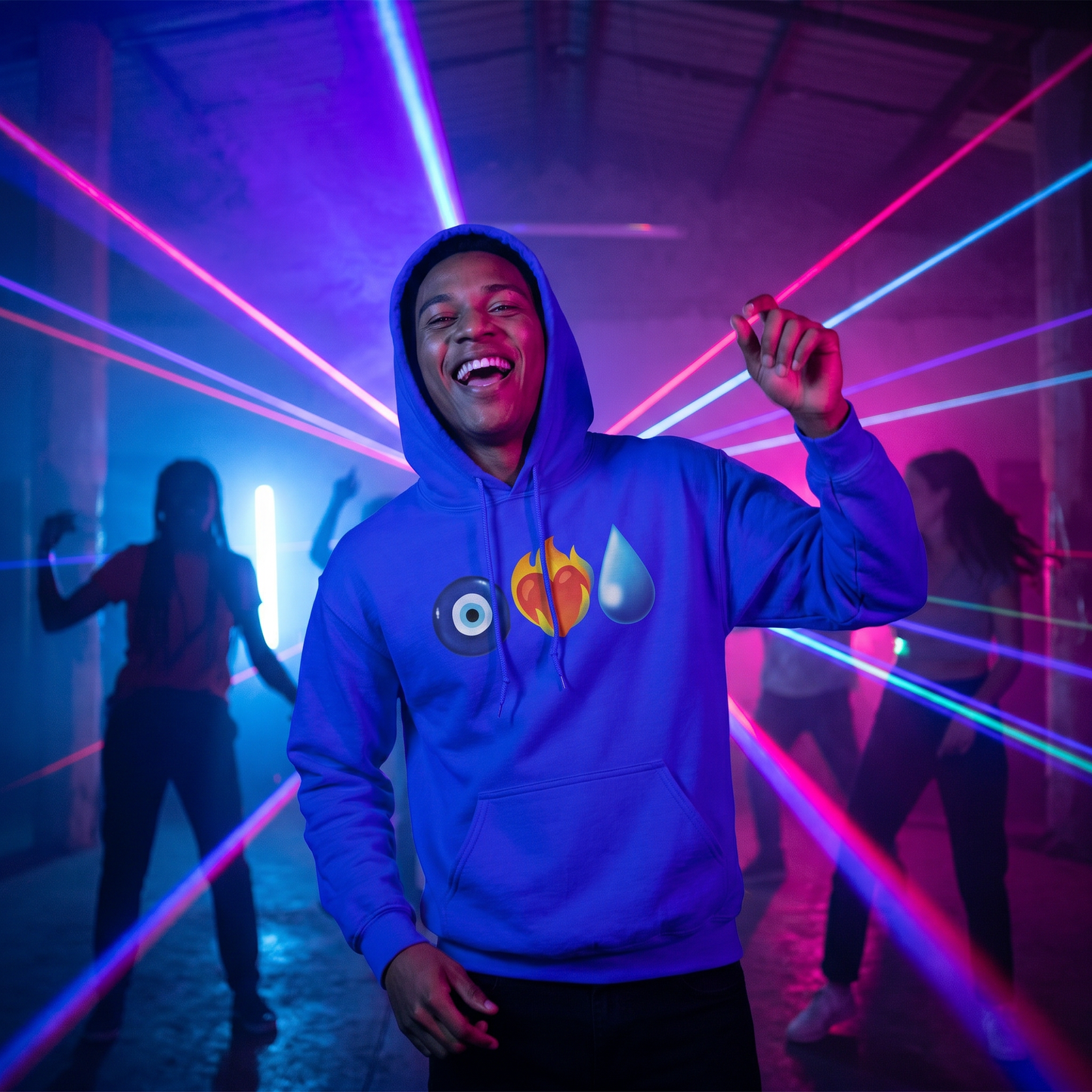 Eye Heart Drip Logo Hoodie