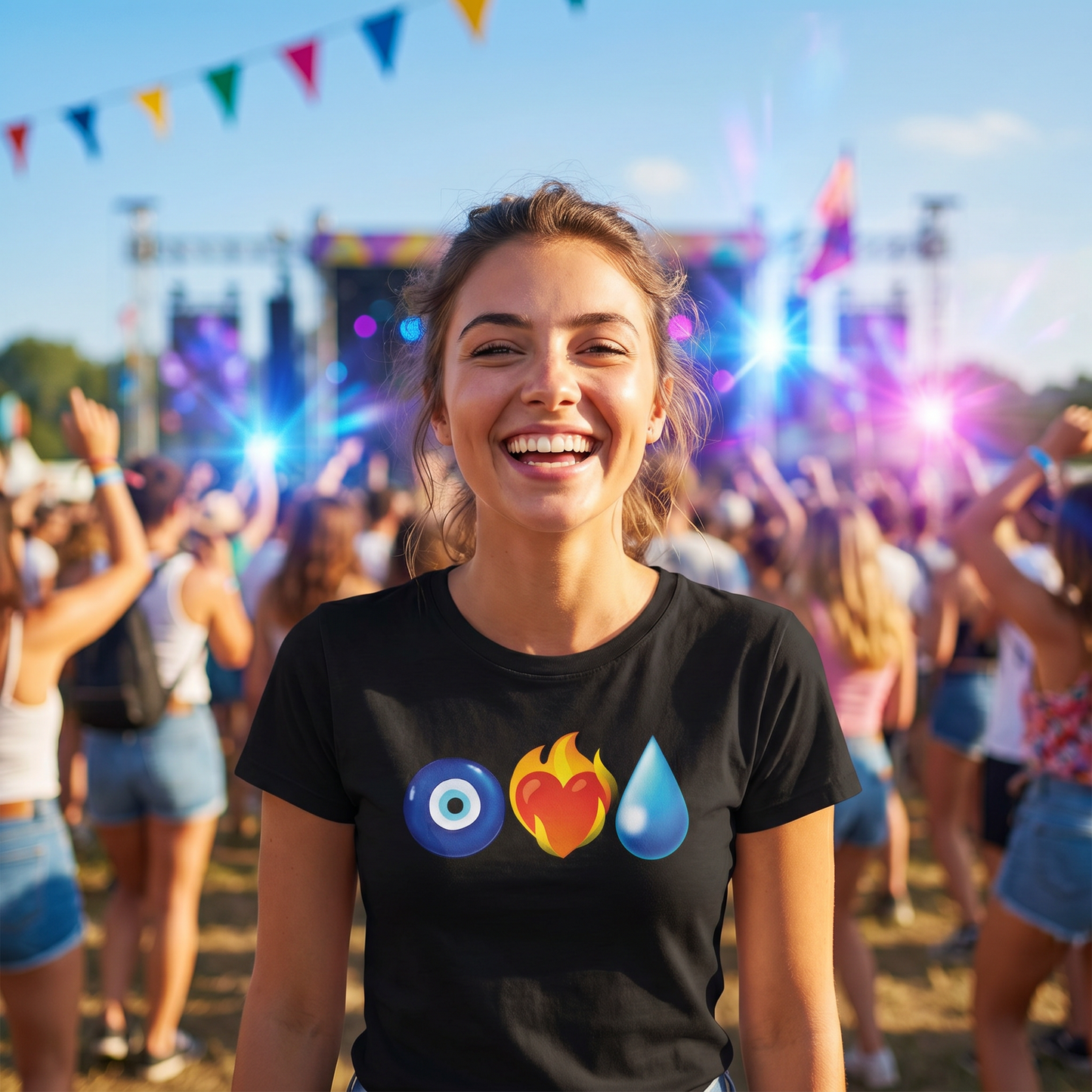 Eye Heart Drip Logo Premium Tee