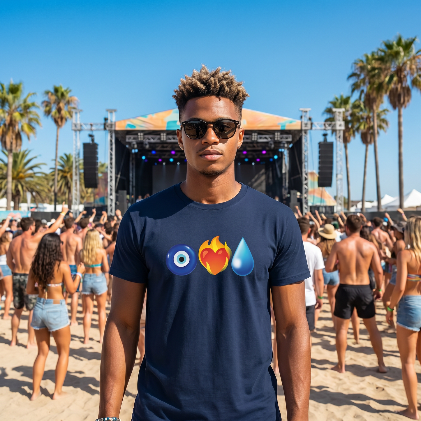 Eye Heart Drip Logo Premium Tee