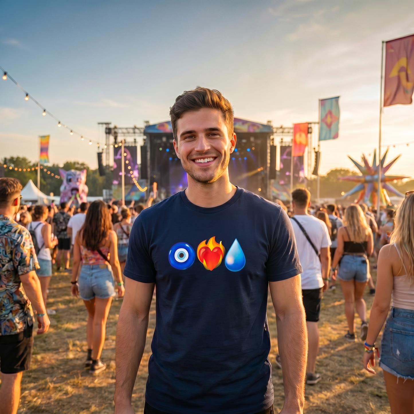 Eye Heart Drip Logo Classic Tee