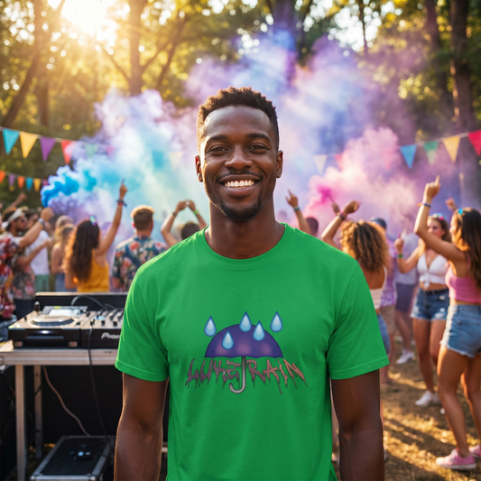 Luke Rain Umbrella Classic Tee - Color Text