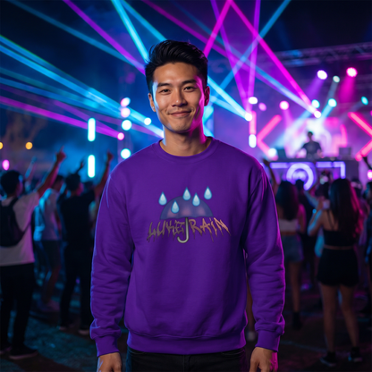 Luke Rain Umbrella Crewneck - Color Text