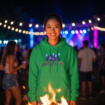 Luke Rain Umbrella Hoodie - Color Text