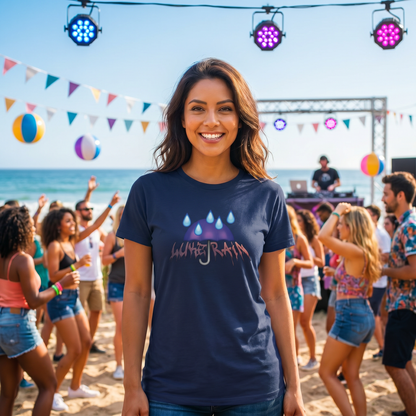Luke Rain Umbrella Premium Tee - Color Text