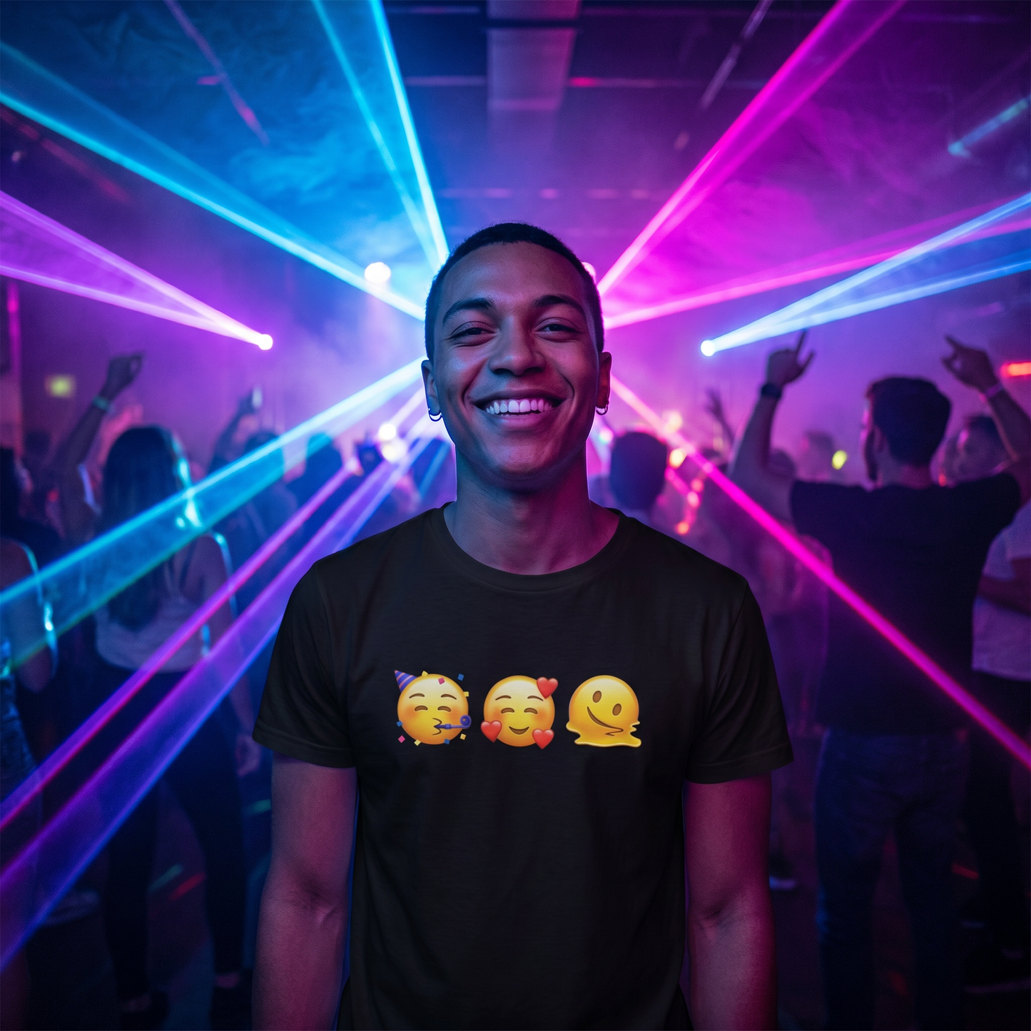 Party Love Melt Emoji Classic Tee