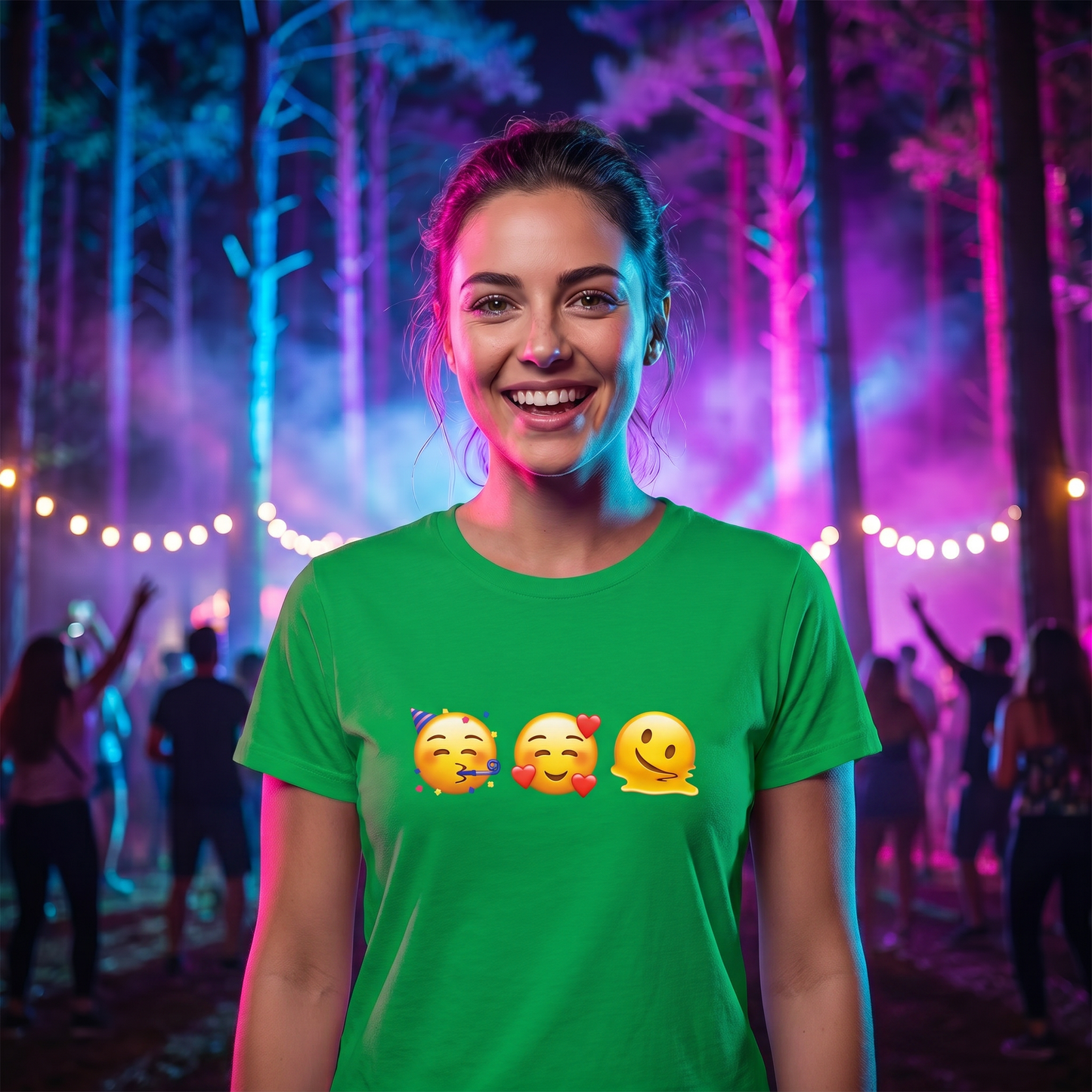 Party Love Melt Emoji Classic Tee