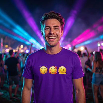 Party Love Melt Emoji Classic Tee