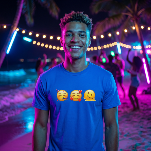 Party Love Melt Emoji Classic Tee